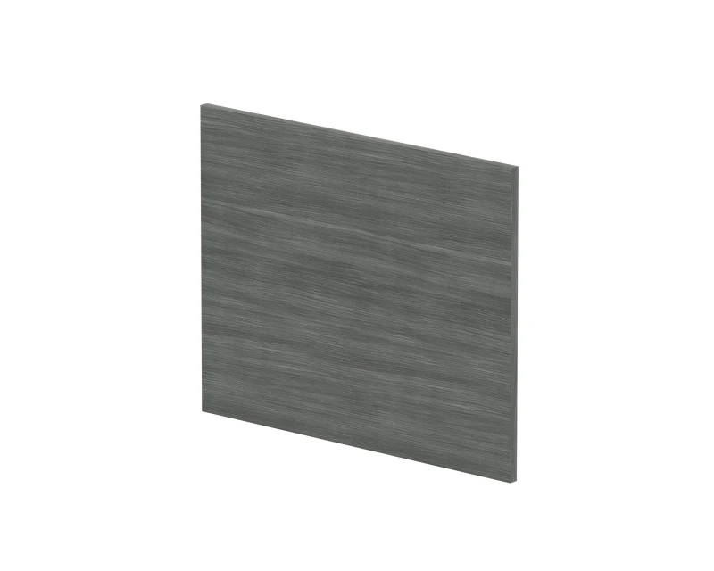 Image of Balterley Square MFC Reversible Shower Bath Woodgrain Anthracite 700mm Grey unisex