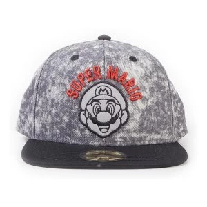 Image of Nintendo - Super Mario Bros. Mario Kart Biker Snapback Baseball Cap (Multi-colour)