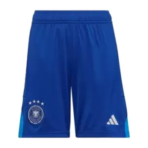 Image of adidas Germany Tiro 23 Goalkeeper Shorts Kids - Blue