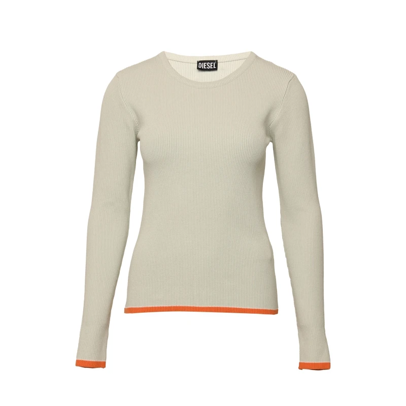 Image of Diesel Womens Arinne Maglia Knitted Hoodie Grey female 8