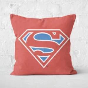 Image of Superman Square Cushion - 40x40cm - Soft Touch