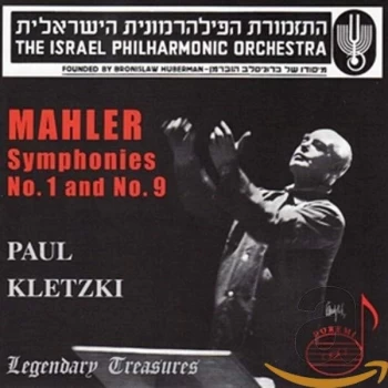 Image of Gustav Mahler - Symphonies Nos. 1 and 9 (Kletzki, Israel Po) CD