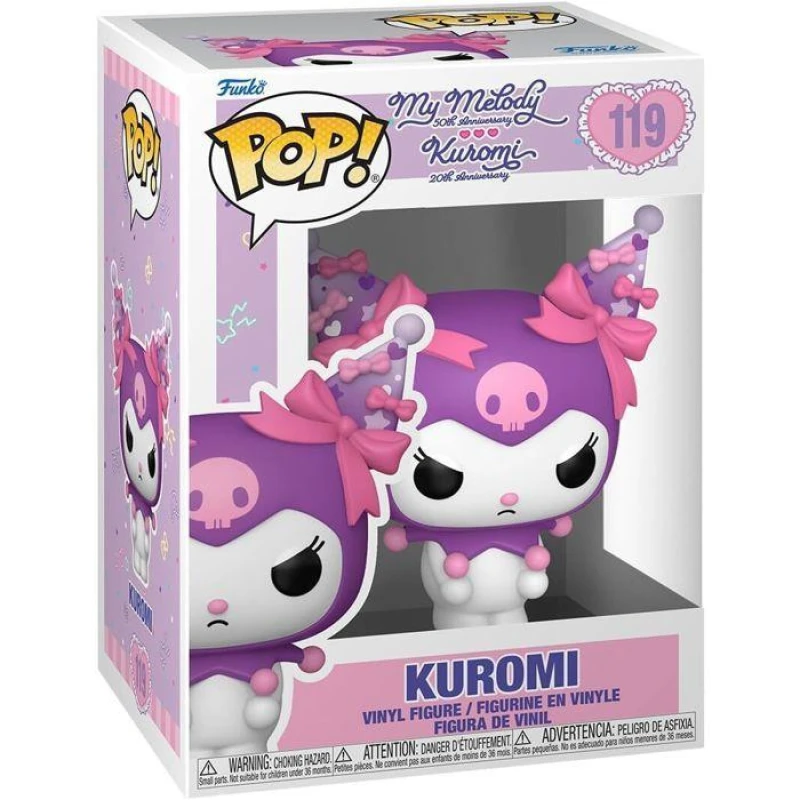 Image of Sublime Market Connect Funko Pop! - Hello Kitty - Kuromi Grumpy clear clear