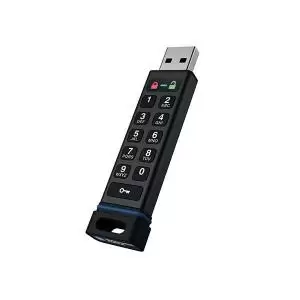Image of SecureUSB KP Hardware Encrypted USB 3.0 64GB Flash Drive FIPS 140-2