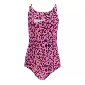 Image of Nike Spiderback Swimsuit Girls - Pink