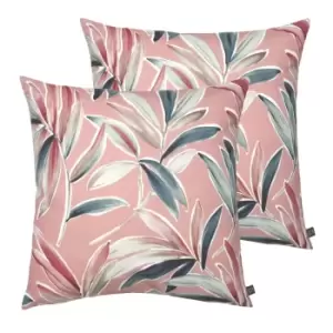Image of Prestigious Textiles Ventura Twin Pack Polyester Filled Cushions Flamingo