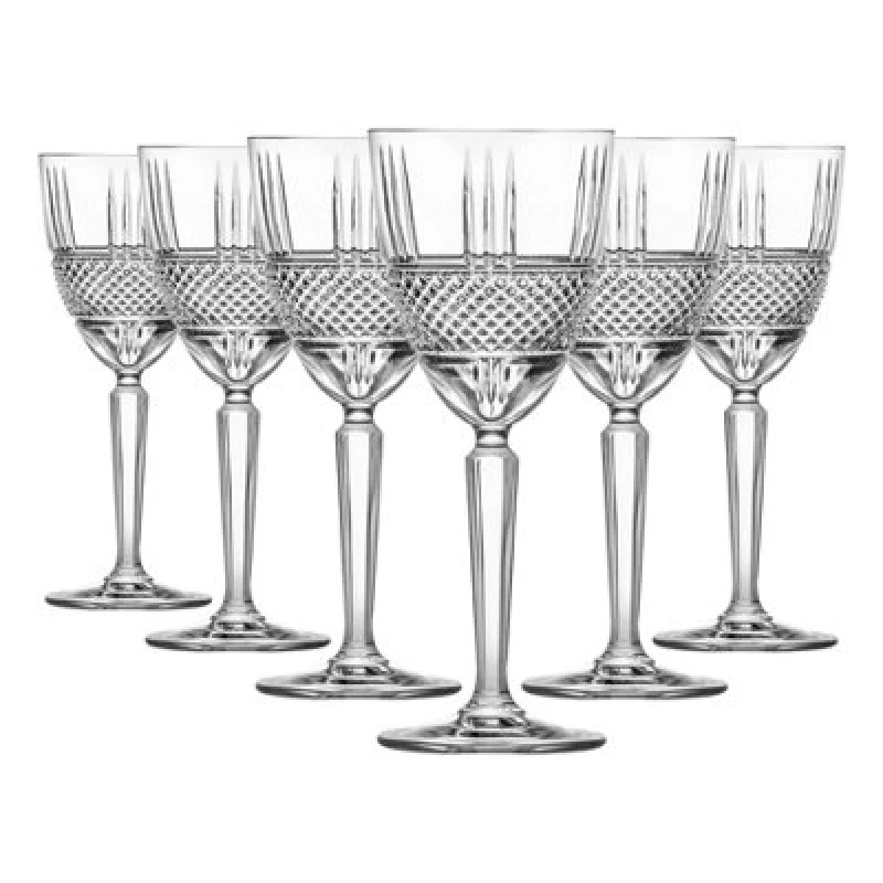 Image of Rcr Crystal Brillante Wine Glasses - 230ml - Pack Of 6