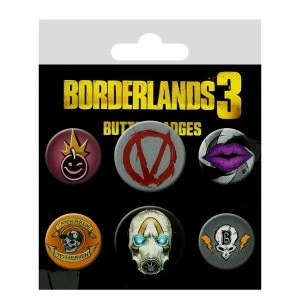Image of Borderlands 3 Badges Icons (Black)