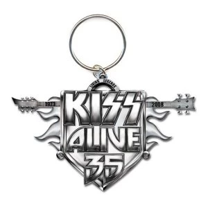Image of KISS - Alive 35 Tour Keychain