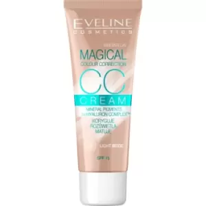 Image of Eveline Cosmetics Magical Colour Correction CC Cream SPF 15 Shade 50 Light Beige 30ml