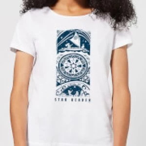 Image of Moana Star Reader Womens T-Shirt - White - M