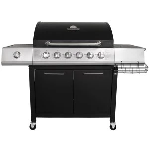 Image of Charles Bentley 7-Burner Premium Gas BBQ - Black