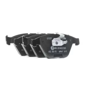 Image of ATE Brake pad set 13.0470-7237.2 Brake pads,Brake pad set, disc brake BMW,3 Touring (E91),3 Limousine (E90),3 Coupe (E92),X1 (E84),3 Cabrio (E93)