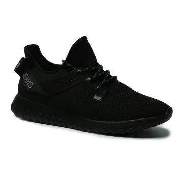 Image of Calvin Klein Jeans Knit Sock Trainers - Black