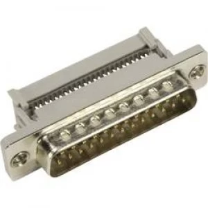 Image of D SUB pin strip 180 Number of pins 25 Cut Clip Harting
