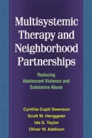 Image of multisystemic therapy and neighborhood partnerships reducing adolescent vio