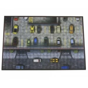 Image of HeroClix Parking Garage Collectors Map