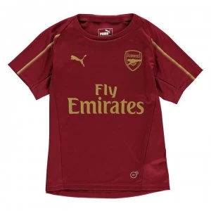 Image of Puma Arsenal Training Shirt 2018 2019 Junior - Red