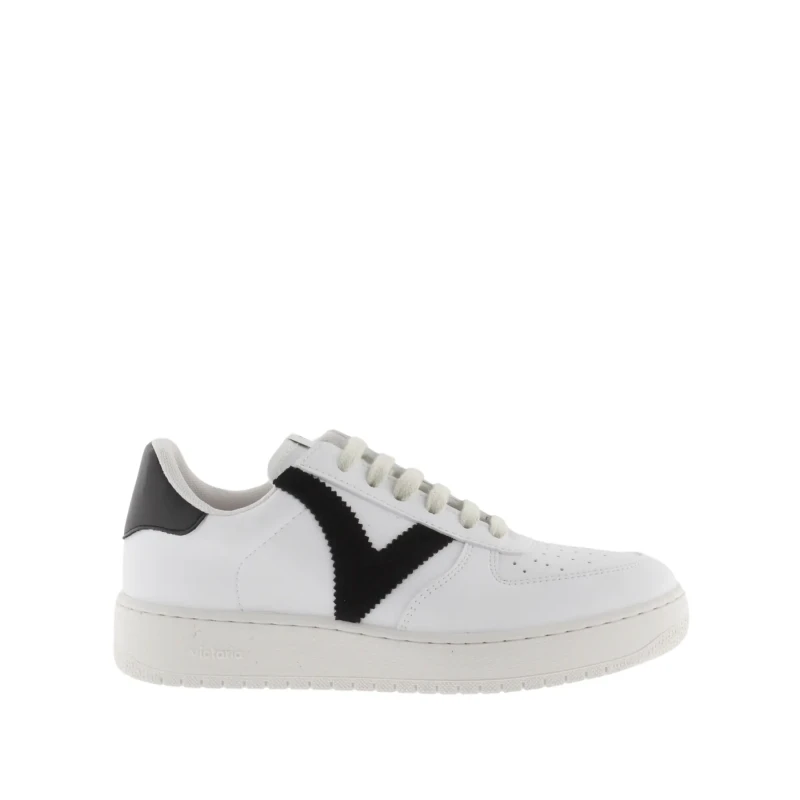 Image of Victoria Womens Trainers Victoria madrid efecto piel & serraje Noir Female 38