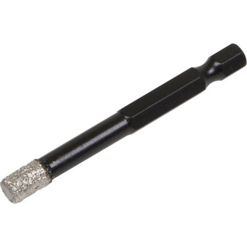 Image of Loops 7mm Vacuum Brazed Diamond Drill Bit - Hex Shank - Suitable For Use With Drills Multi