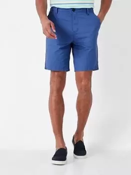 Image of Crew Clothing Crew Clothing Bermuda Shorts - Blue Size 38, Men