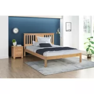 Image of Flintshire Glynne 5ft King Solid Oak Bed Frame