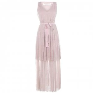 Image of Vila Vilamos Maxi Dress - SILVER PEONY