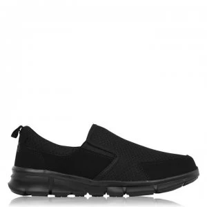 Image of Slazenger Zeal Slip On Trainers Mens - Black