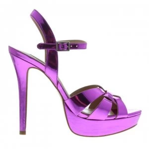 Image of Steve Madden Kaiden Heeled Sandals - Fuchsia