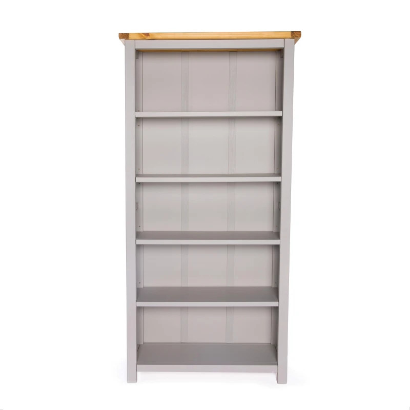 Image of Cabinet Bits Bookcase 180x90x30cm in Light Grey Size: 180 x 90 x 30cm Light Grey Unisex 180 x 90 x 30 cm