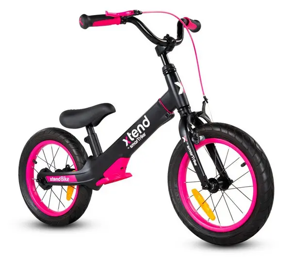 Image of Currys Baby & Toddler > Baby Toys & Activity Equipment SMARTRIKE Xtend 3 Stage Kids Bicycle - Pink & Black, Pink,Black 10257624