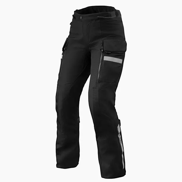 Image of REV'IT! Sand 4 H2O Ladies Short Black Motorcycle Pants Size 42