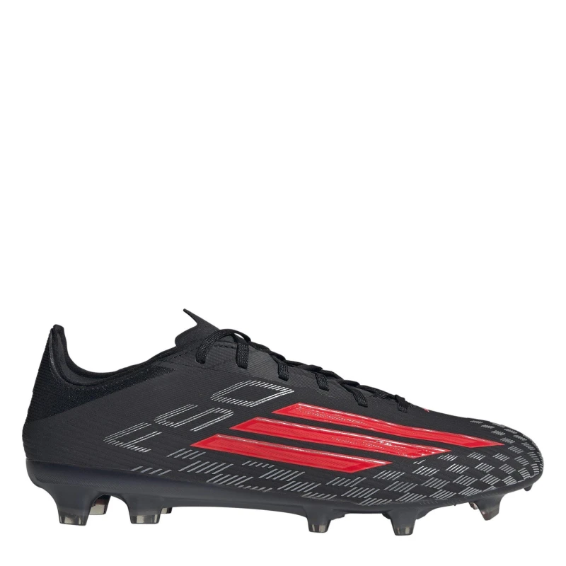 Image of adidas F50 Pro Adults Firm Ground Football Boots Black/Red male 12 (47.3)
