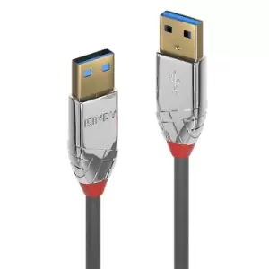 Image of Lindy 36627 USB cable 2m USB 3.2 Gen 1 (3.1 Gen 1) USB A Grey