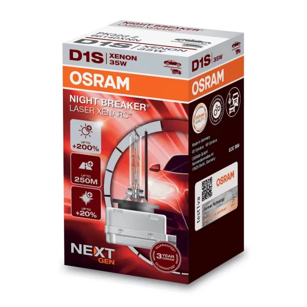 Image of OSRAM Light Bulbs VW,AUDI,MERCEDES-BENZ 66140XNN Bulb, spotlight