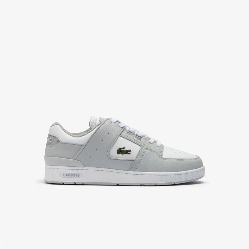 Image of Lacoste Court Cage Trainers Grey White male UK 6.5