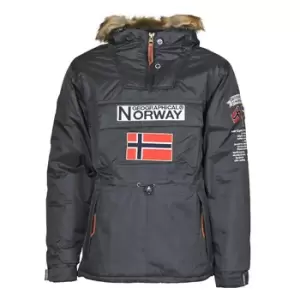 Image of Geographical Norway BARMAN mens Parka in Grey - Sizes XXL,S,M,L,XL,3XL