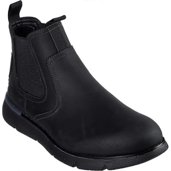 Image of Skechers Mens Augustino Paulo Chelsea Boots UK Size 7 (EU 41) Chocolate SKE2346-CHOC-7