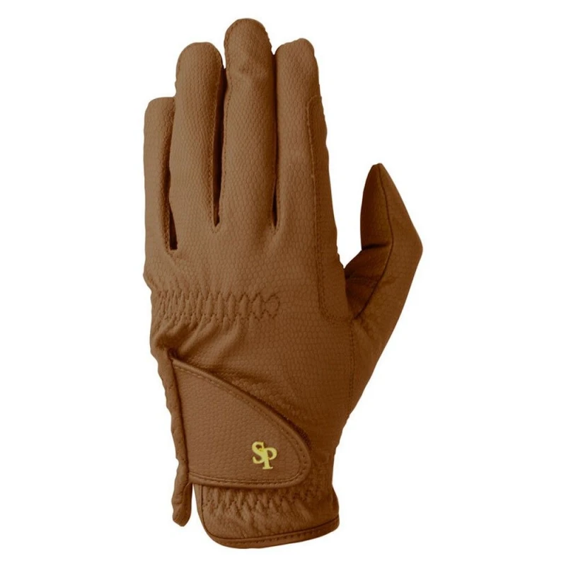 Image of Supreme Products Womens Pro Performance Riding Gloves in Tan Size: 6 Tan Female 6