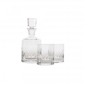 Image of Denby Rio Leadless Crystal Whiskey Gift Set