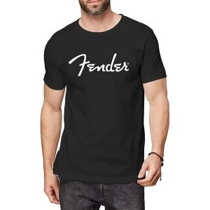 Image of Fender - Classic Logo Mens XX-Large T-Shirt - Black
