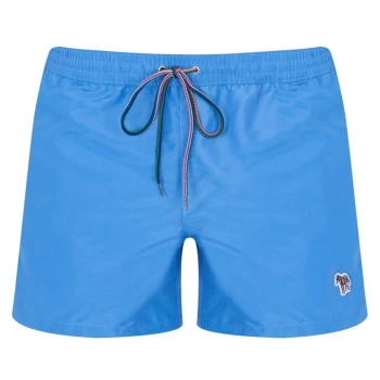 Image of Paul Smith Zebra Swim Shorts - Blue