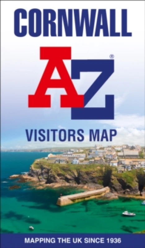 Image of Cornwall A-Z Visitors Map. By AZ Maps Books