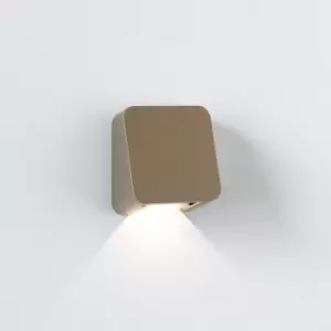 Image of Incline Single COB Integrated LED Coastal Wall Lamp Coastal Solid Brass IP65