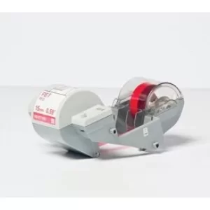 Image of Brother RBET1RD Tape creator Ink Film Cassette Width 15mm Red