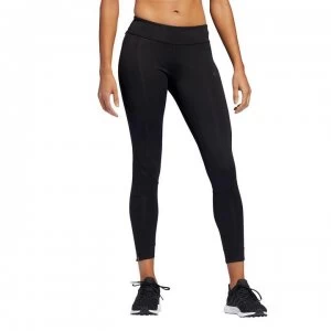 Image of adidas Womens Climacool Own The Run Leggings - Black
