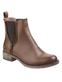 Image of Rocket Dog Camilla Chelsea Boot - Brown, Size 8, Women