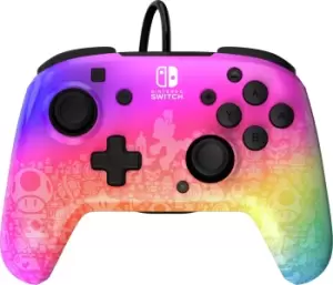 Image of PDP Nintendo Switch REMATCH Wired Controller - Star Spectrum