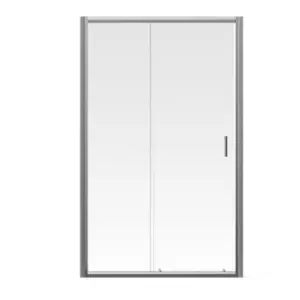 Image of Aqualux Framed 8 Sliding Shower Door (1200X2000mm) - Clear Glass
