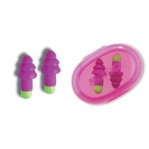 Image of Moldex 6400 Rockets Earplugs TPE Reusable PinkGreen Ref M6400 50 Pairs
